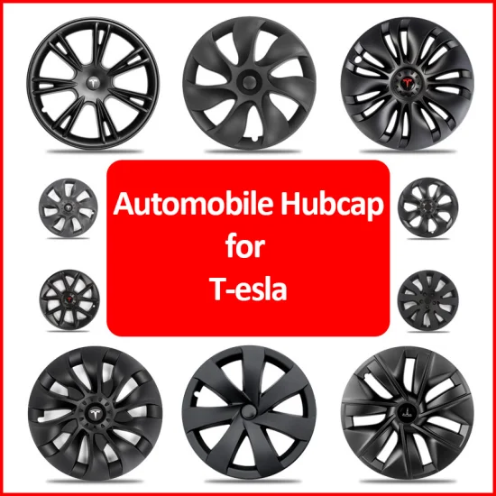 4 pçs 18 Polegada automóvel hubcap para tesla modelo 3 roda tampa completa evs acessórios estilo tempestade preto fosco/cinza